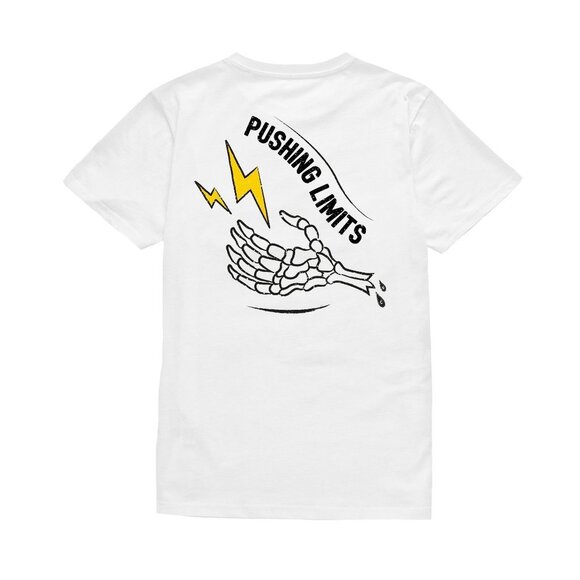 Cheat X Death Men's Pushing Limits Men's T-Shirt - White Size XL - Picture 1 of 9